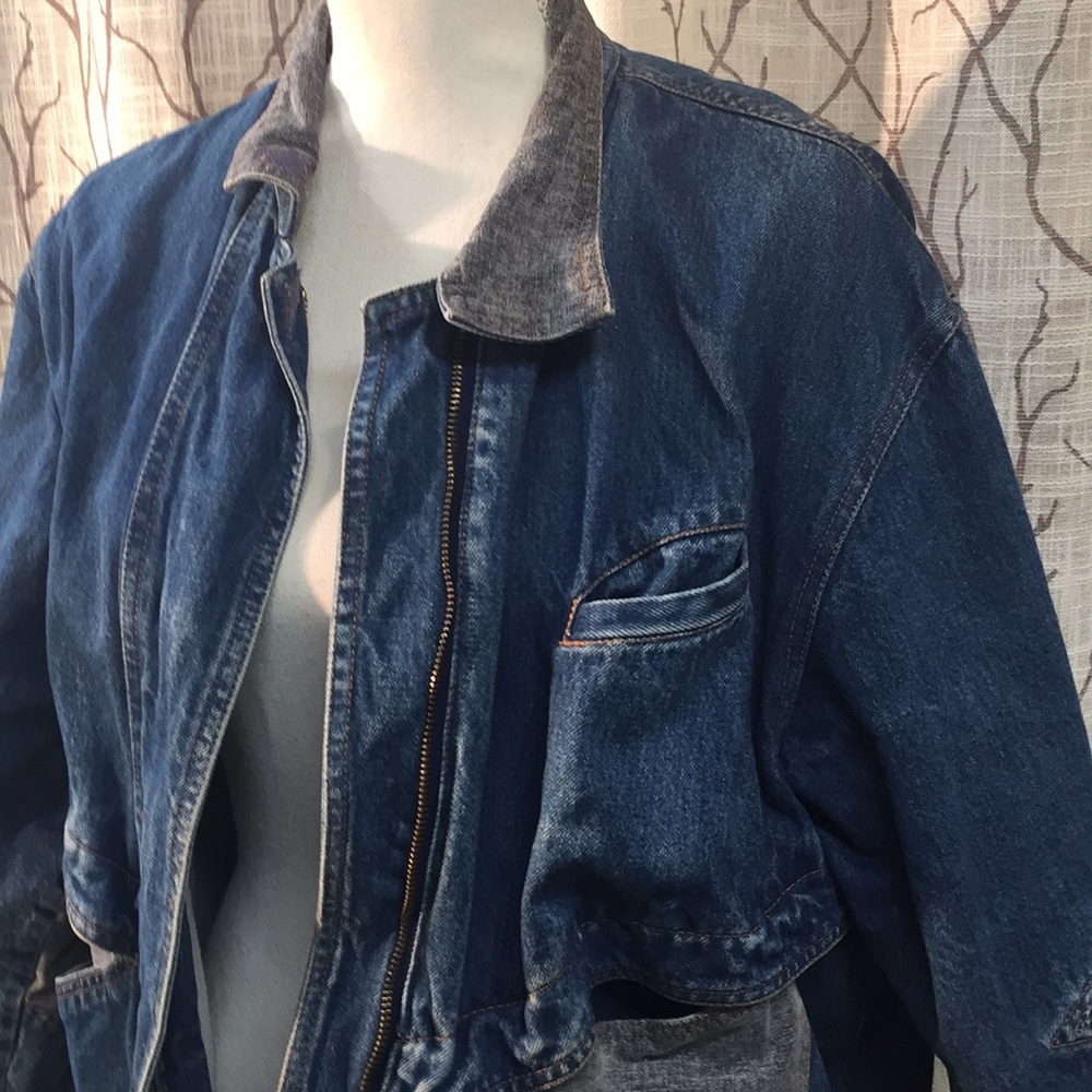 VINTAGE jean jacket 80’s - Picture 2 of 8